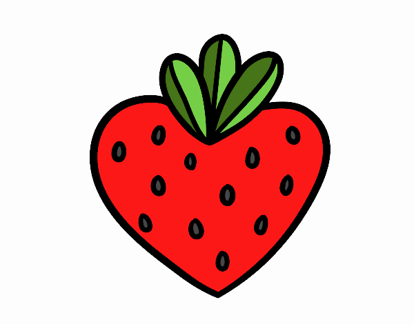 Strawberry heart