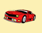 Coloring page Fast sports car painted byLornaAnia