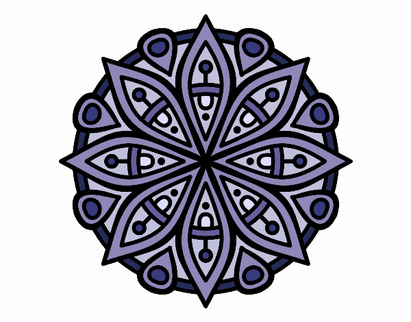Mandala for the concentration