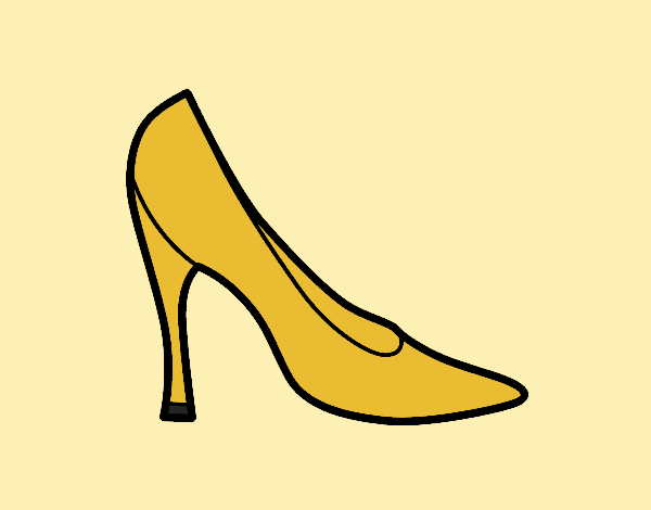 High heel shoe