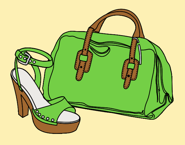 Handbag and shoe