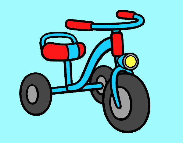 A children's tricycle