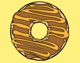 Coloring page Donut painted byLornaAnia