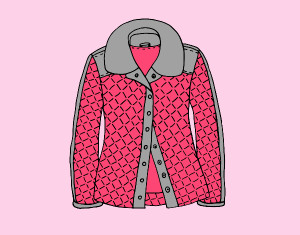 Coloring page A jacket painted byANIA2