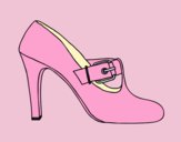 Coloring page Chic shoes painted byANIA2