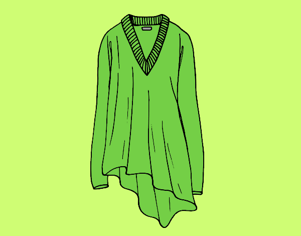 Coloring page Poncho painted byANIA2