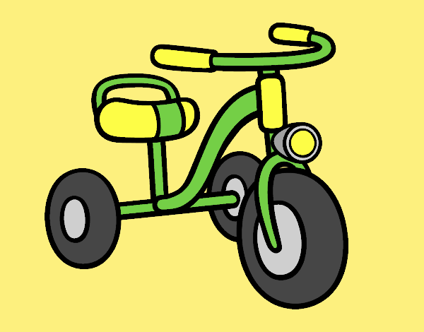 A children's tricycle