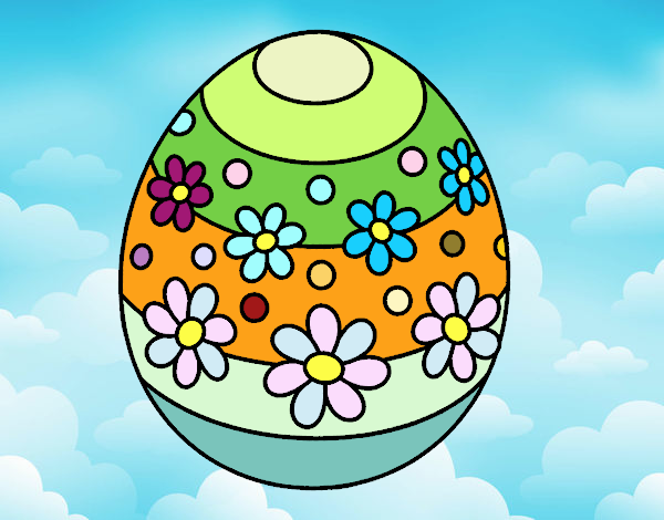 Spring easter egg