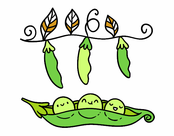 Some peas