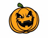 Evil Scary Pumpkin 