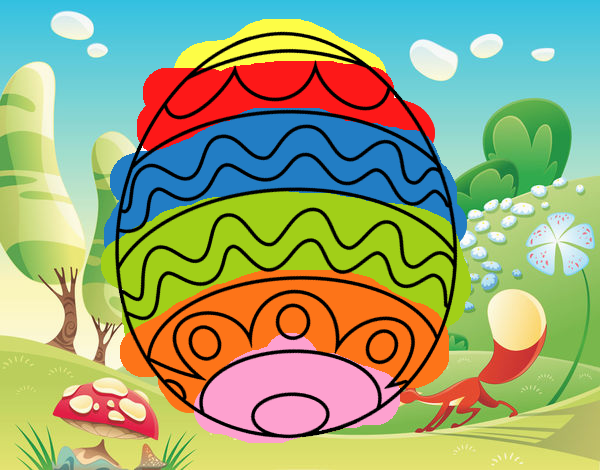 Easter egg for kids