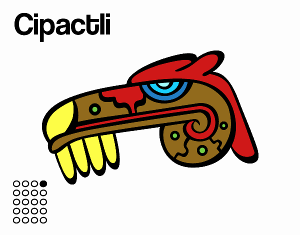 The Aztecs days: the Caiman Cipactli