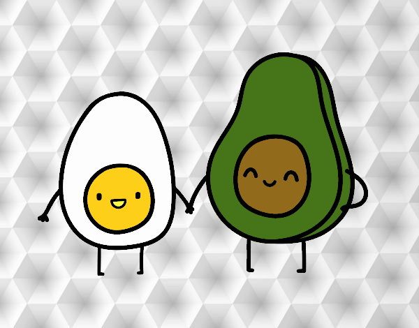 Egg and avocado