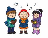 Christmas singers