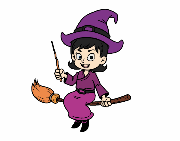 A magic witch
