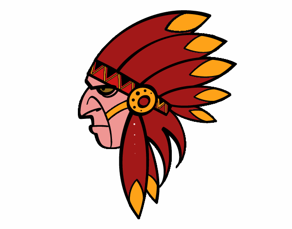 Face of Indian Head