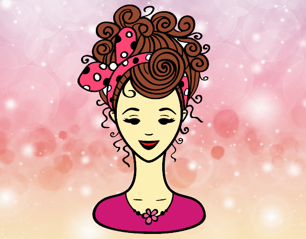 Hairstyle with loop