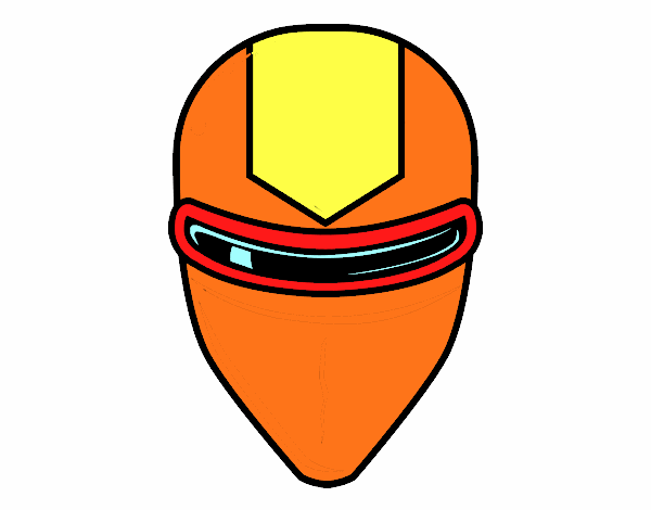 Mask with ray laser glasses