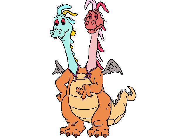 dragon tales coloring pages zak and wheezie
