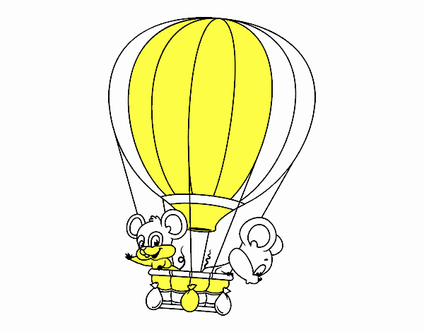 Mice in a balloon