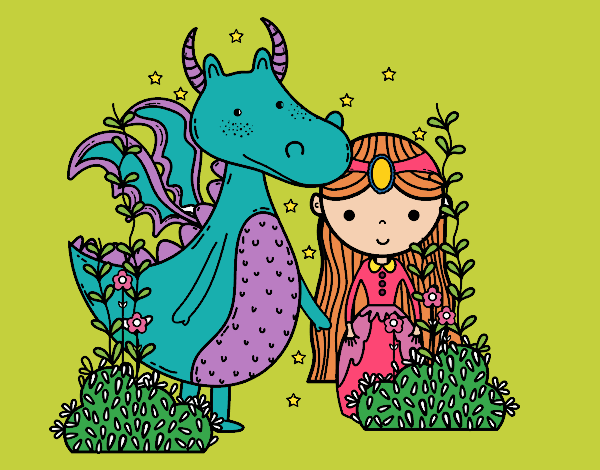 the dragon and the princess