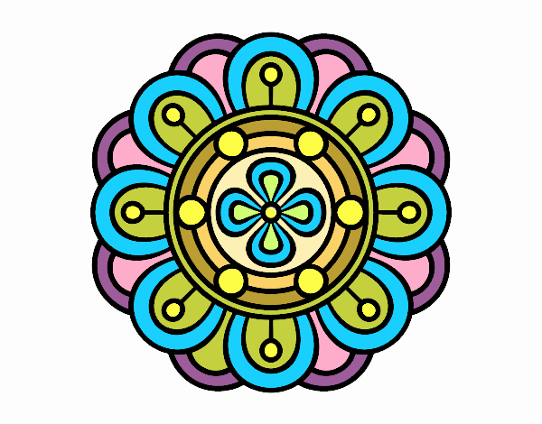 Mandala creative flower
