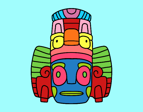 Mexican mask of rituals