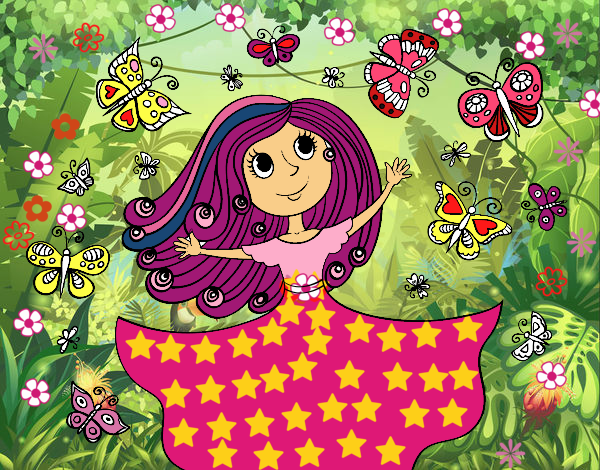 Princess of butterflies