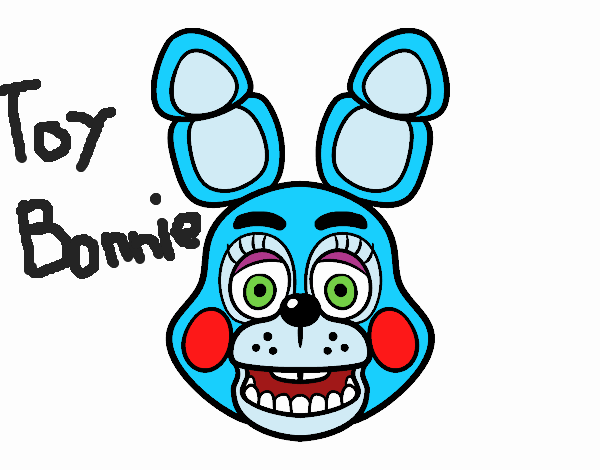Bonnie from Five Nights at Freddy's Coloring Page