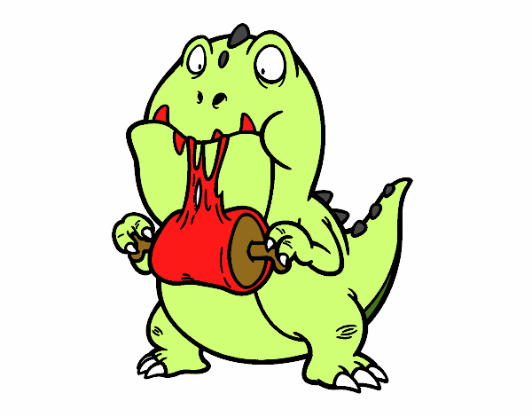Dinosaur glutton