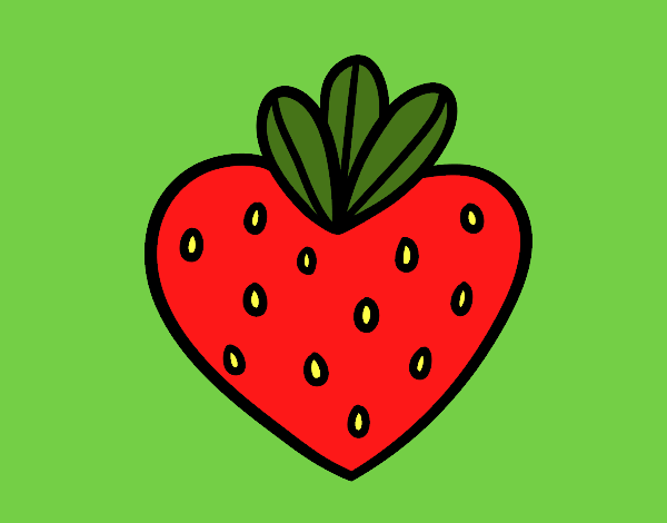 Strawberry heart