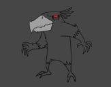 Evil monster bird