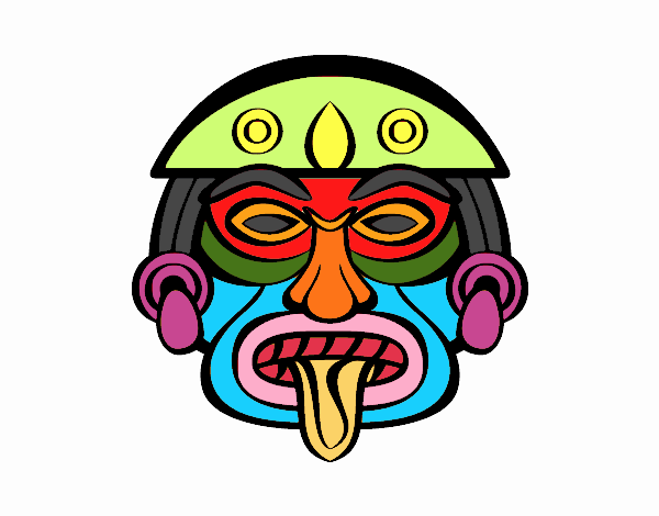 Aztec mask