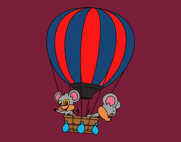 Mice in a balloon