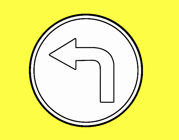 Mandatory direction to the left