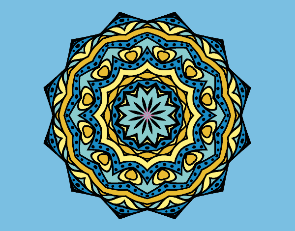 Mandala with stratum