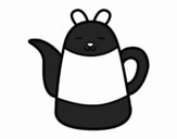 Teapot shaped rabbit