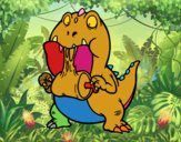 Dinosaur glutton