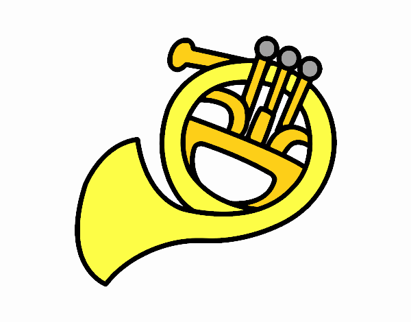A French horn