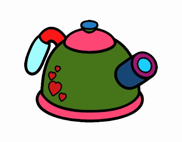 Hunter's teapot