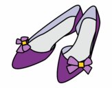 Shoes with bows