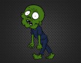 Green zombie