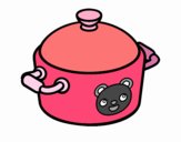 A cooking pot