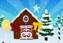 Play to Decorate gingerbread house of the category Christmas games