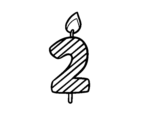 2 years old coloring page