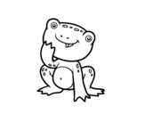 Dibujo de A little frog