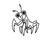 Dibujo de A mantis