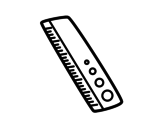 A ruler coloring page