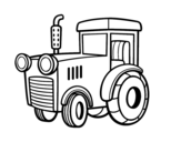 Dibujo de A tractor