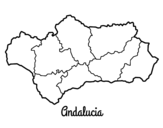 Andalusia coloring page